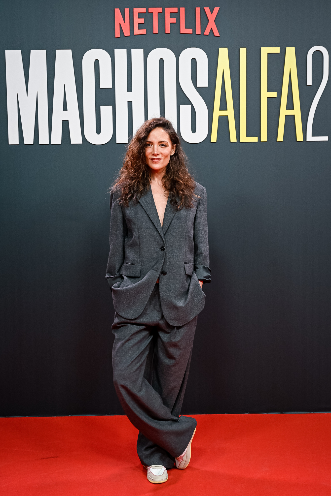 MADRID, SPAIN - FEBRUARY 01: María Hervás attends "Machos Alfa" season 2 launch party at Florida Park on February 01, 2024 in Madrid, Spain. (Photo by Carlos Alvarez/Getty Images for Netflix) *** Local Caption *** MADRID, SPAIN - FEBRUARY 01: María Hervás attends "Machos Alfa" season 2 launch party at Florida Park on February 01, 2024 in Madrid, Spain. (Photo by Carlos Alvarez/Getty Images for Netflix)