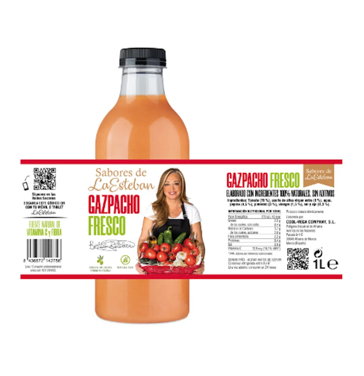 Gazpacho de Belén Esteban.