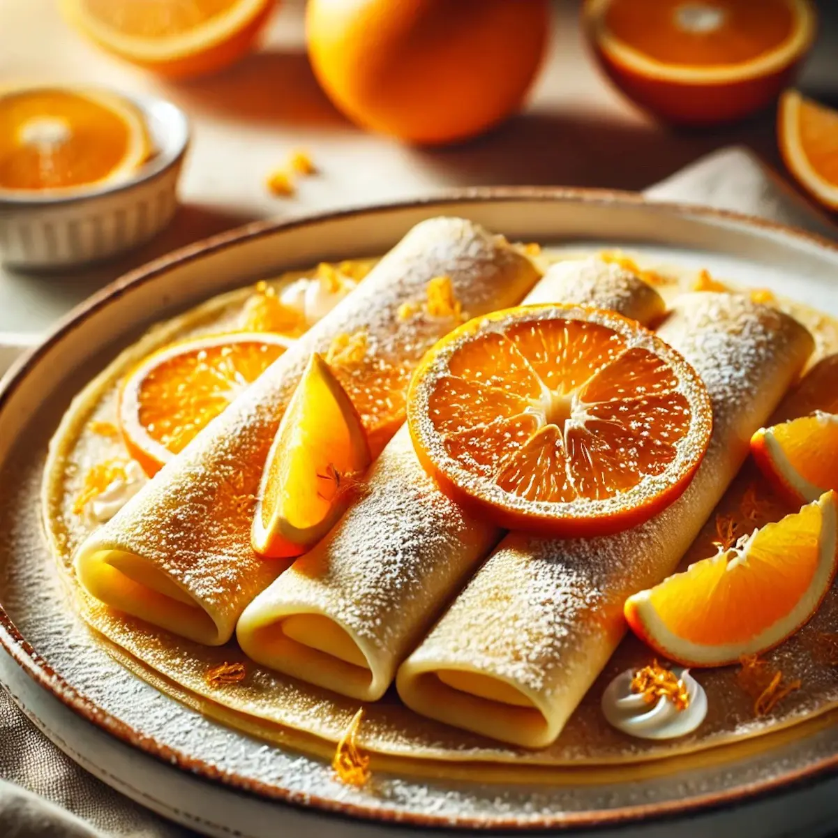 Truco de cocina crepes de naranja