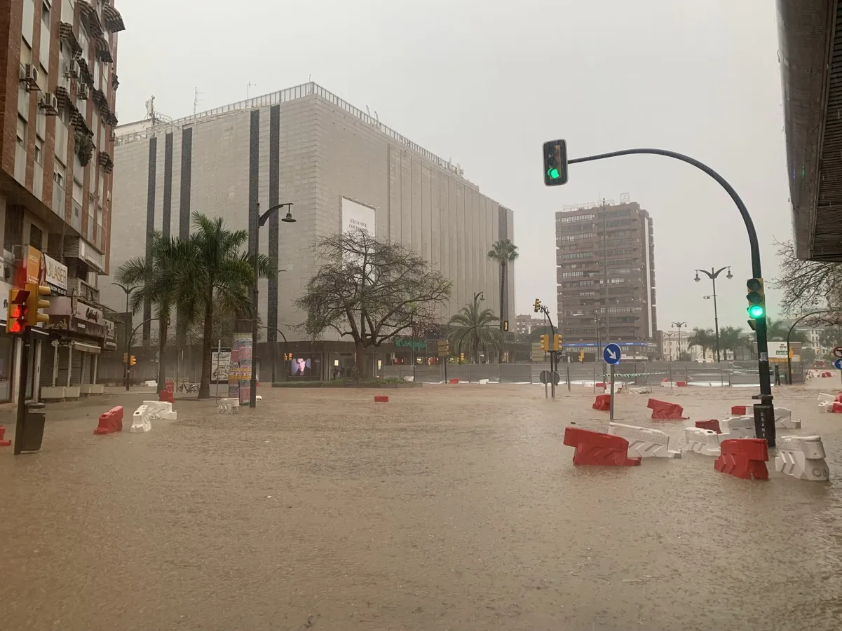 Las inundaciones de la DANA, en Málaga.