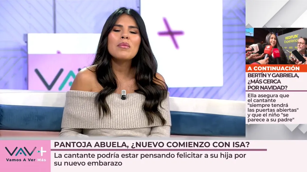 Isa Pantoja en 'Vamos a ver' tras anunciar su embarazo