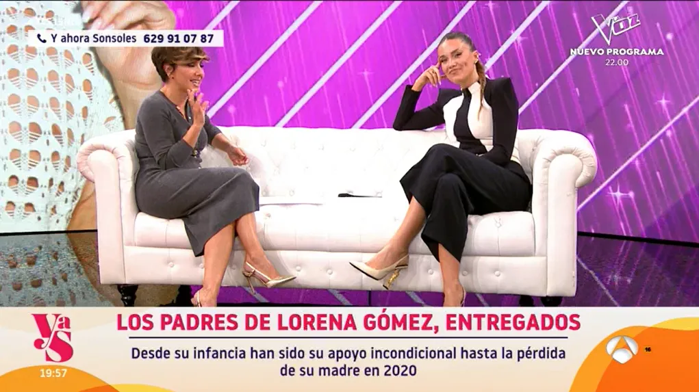 Lorena Gómez habla de su madre en Y ahora Sonsoles