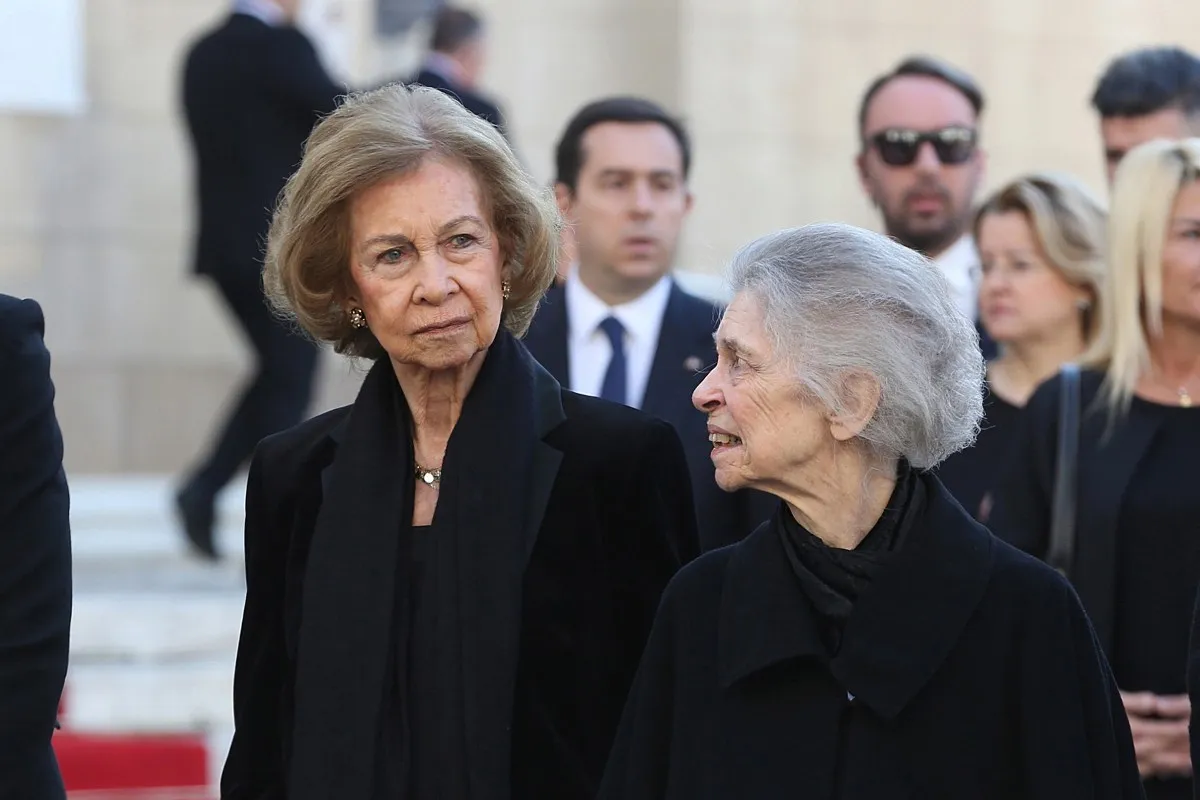 La reina Sofía con su hermana Irene de Grecia.