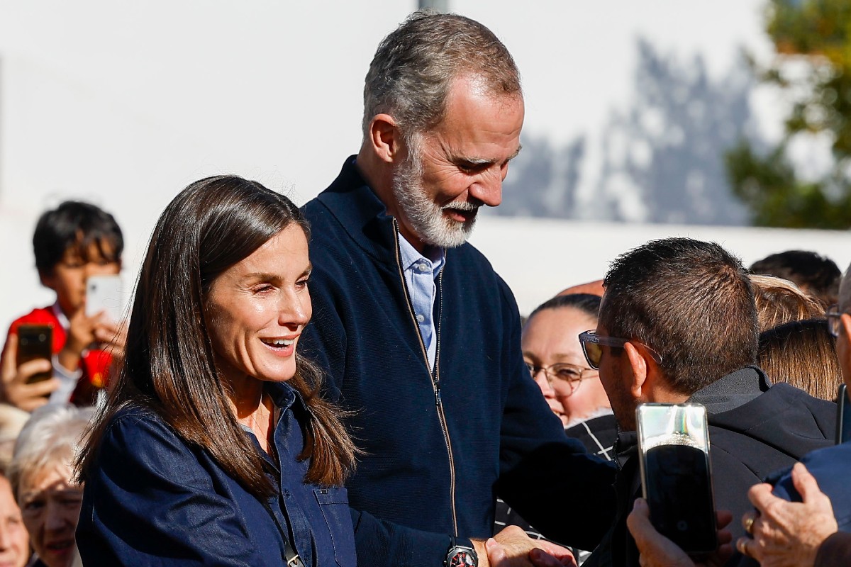 Felipe y Letizia en su 2º visita a Valencia.