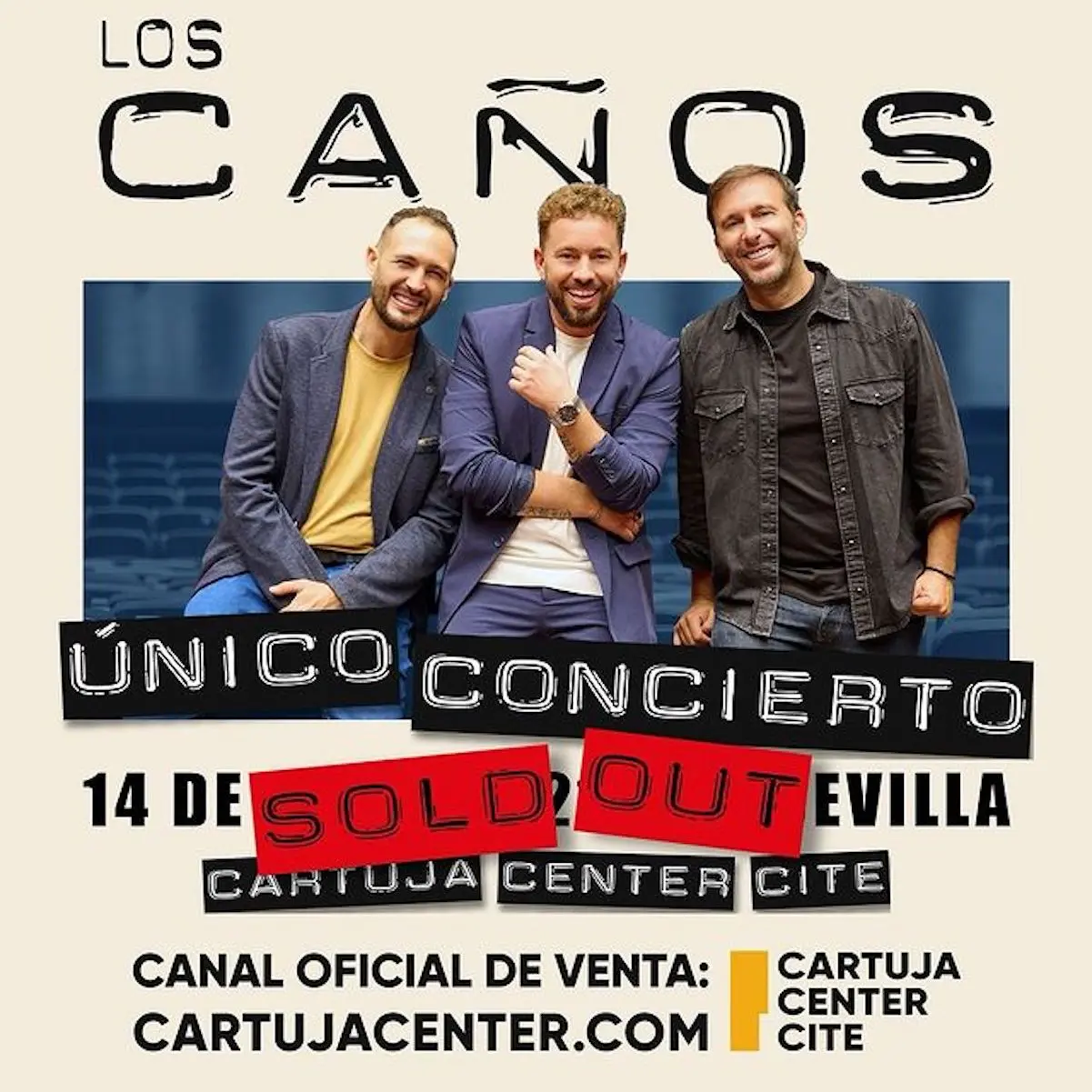 Los Caños concierto 15 marzo