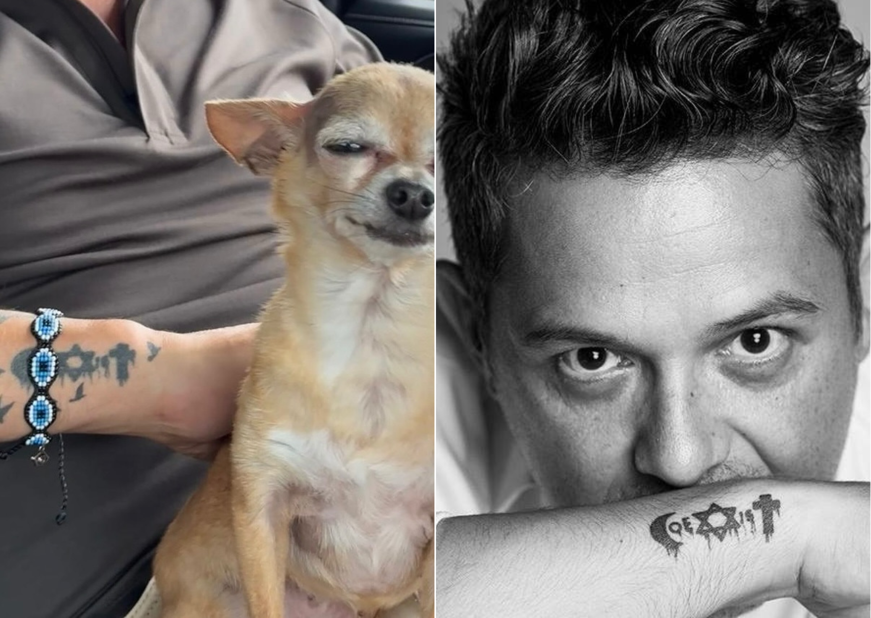 El tatuaje de Alejandro Sanz.