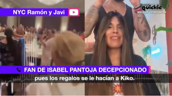 Ni que fuéramos emite imágenes exclusivas de la fiesta de Isabel Pantoja con sus fans en Valencia