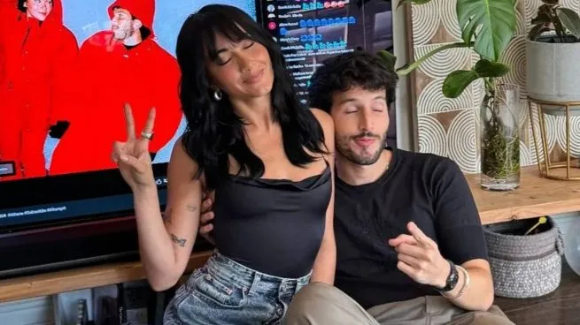 Aitana y Sebastián Yatra en una imagen de redes