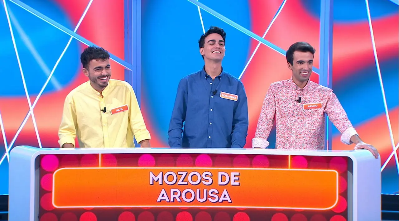 Mozos de Arousa en 'Reacción en cadena'.