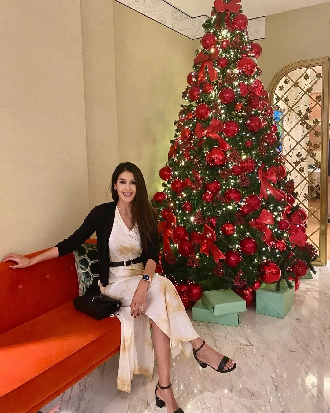 Gabriela Guillén en Navidad