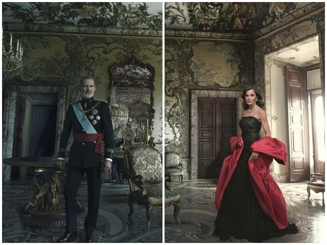 Los retratos de Annie Leibovitz de Felipe y Letizia.