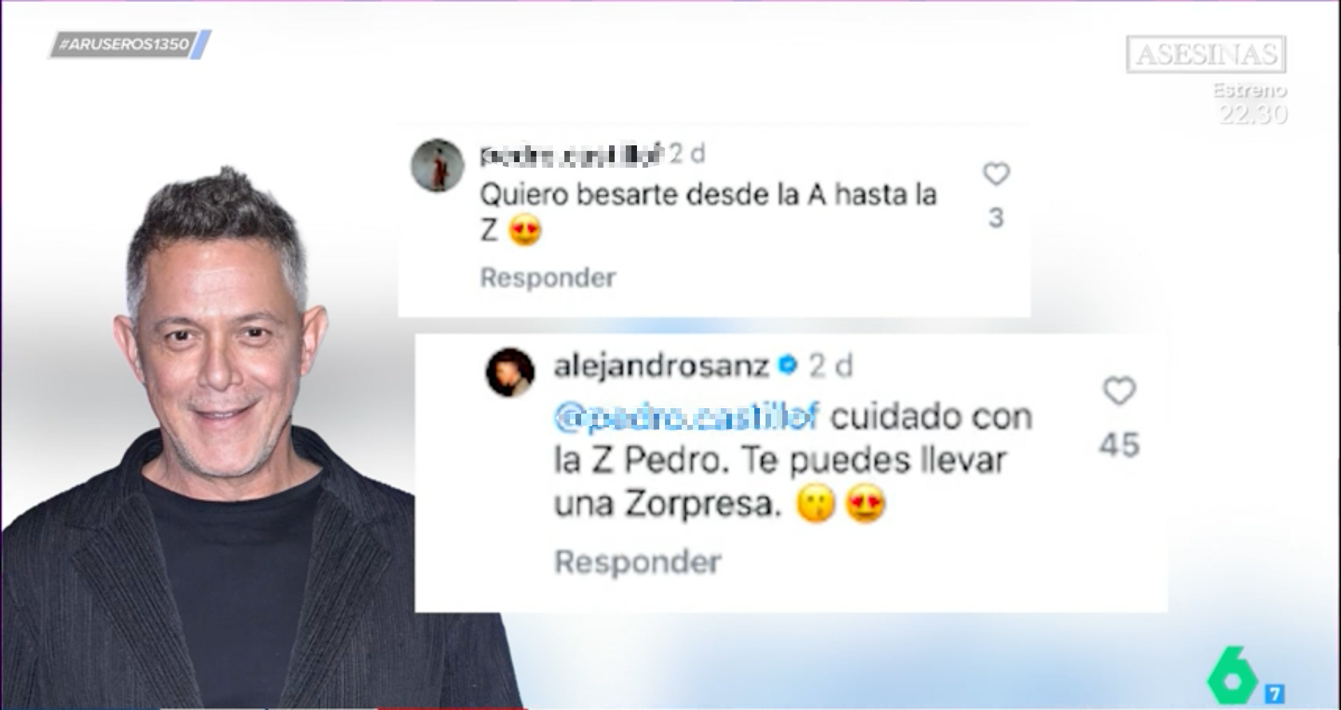 Alejandro Sanz estalla y defiende a su novia, Candela Márquez, en redes sociales