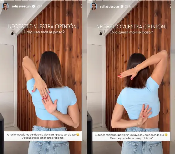 Historia de Instagram de Sofía Suescun.