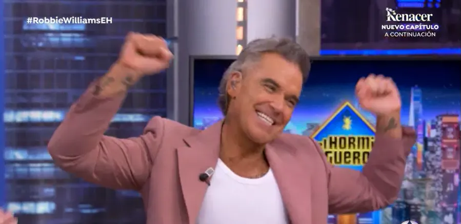 Robbie Williams en 'El Hormiguero'