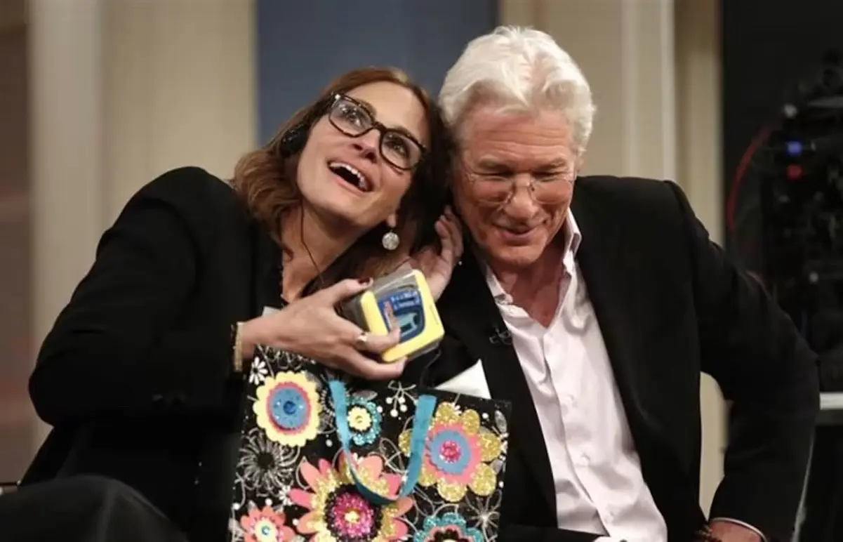 Julia Roberts y Richard Gere en Today Show 1