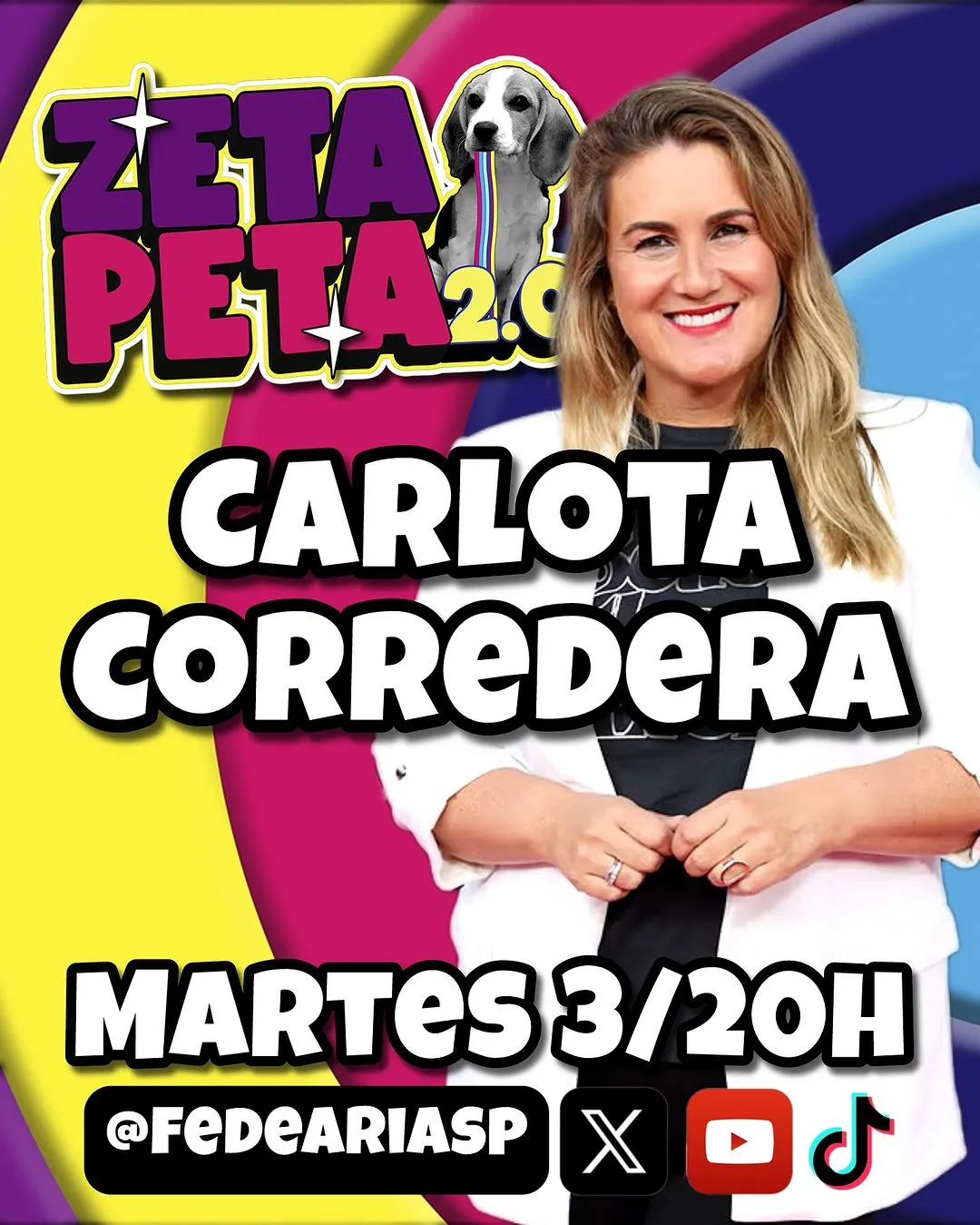 Carlota Corredera en una imagen de redes en Zeta Peta