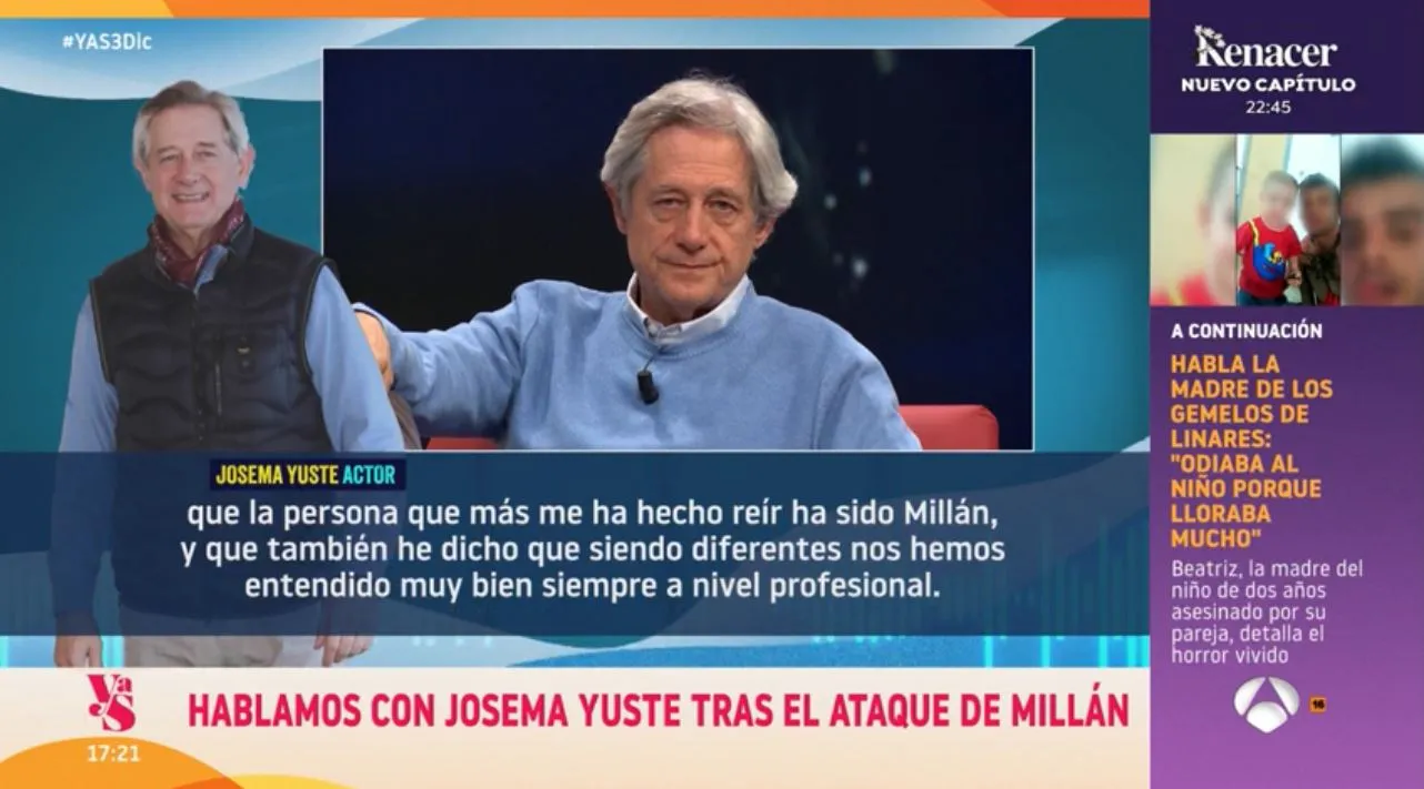 Josema responde a Millán en ' Y ahora, Sonsoles'.