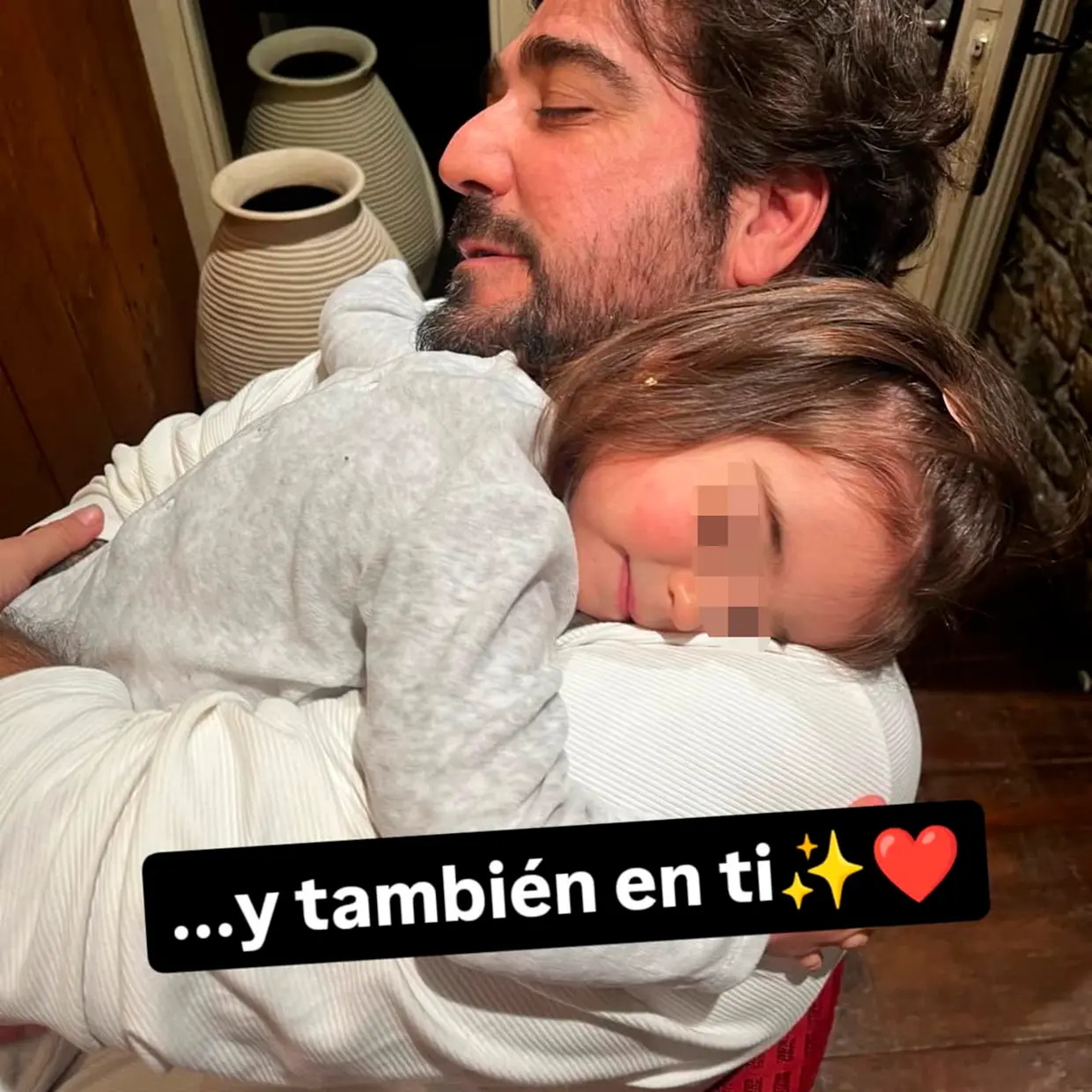 Antonio Orozco y sus hijos