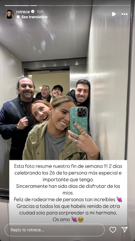 Rocío Flores y Gloria Camila Ortega celebran el cumpleaños de David Flores