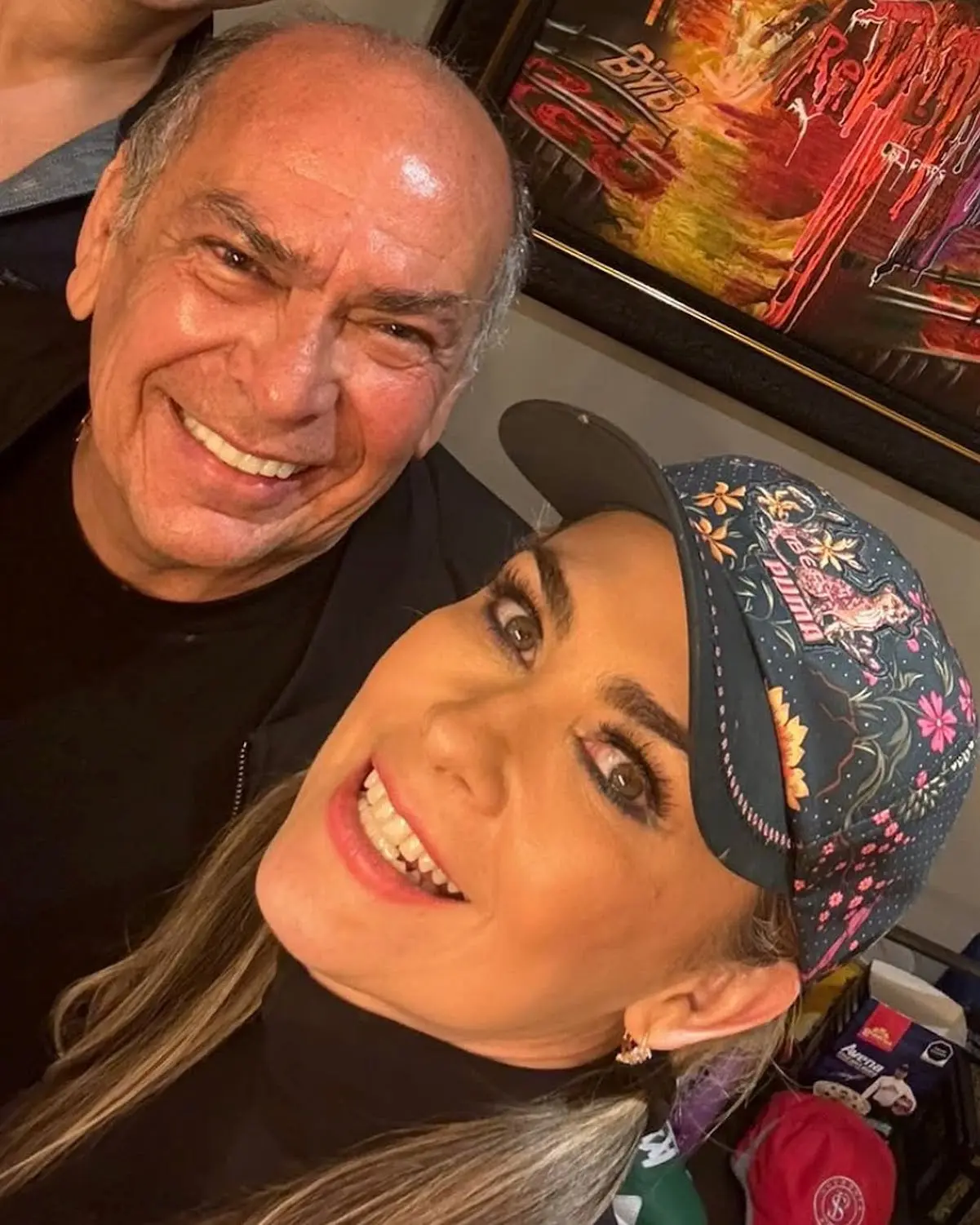 El empresario Antonio Pérez Garibay con Aracely, ex de Luis Miguel.