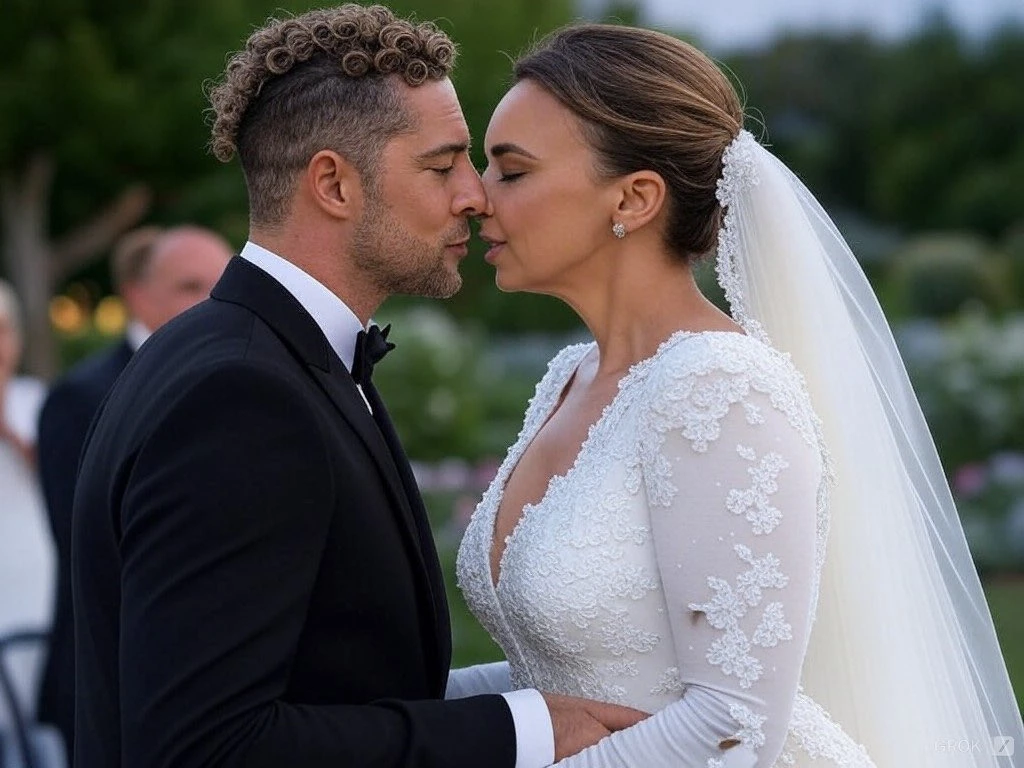 El montaje viral de la boda de Bisbal y Chenoa generado por IA