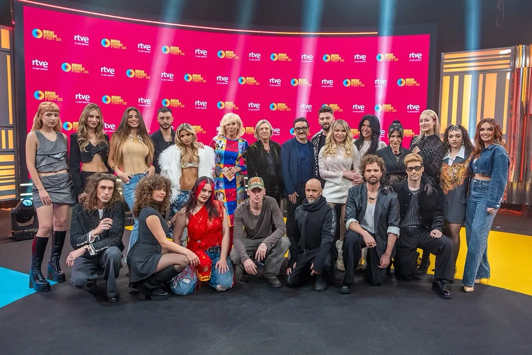 Rueda de prensa de Benidorm Fest 2025 con todos los artistas