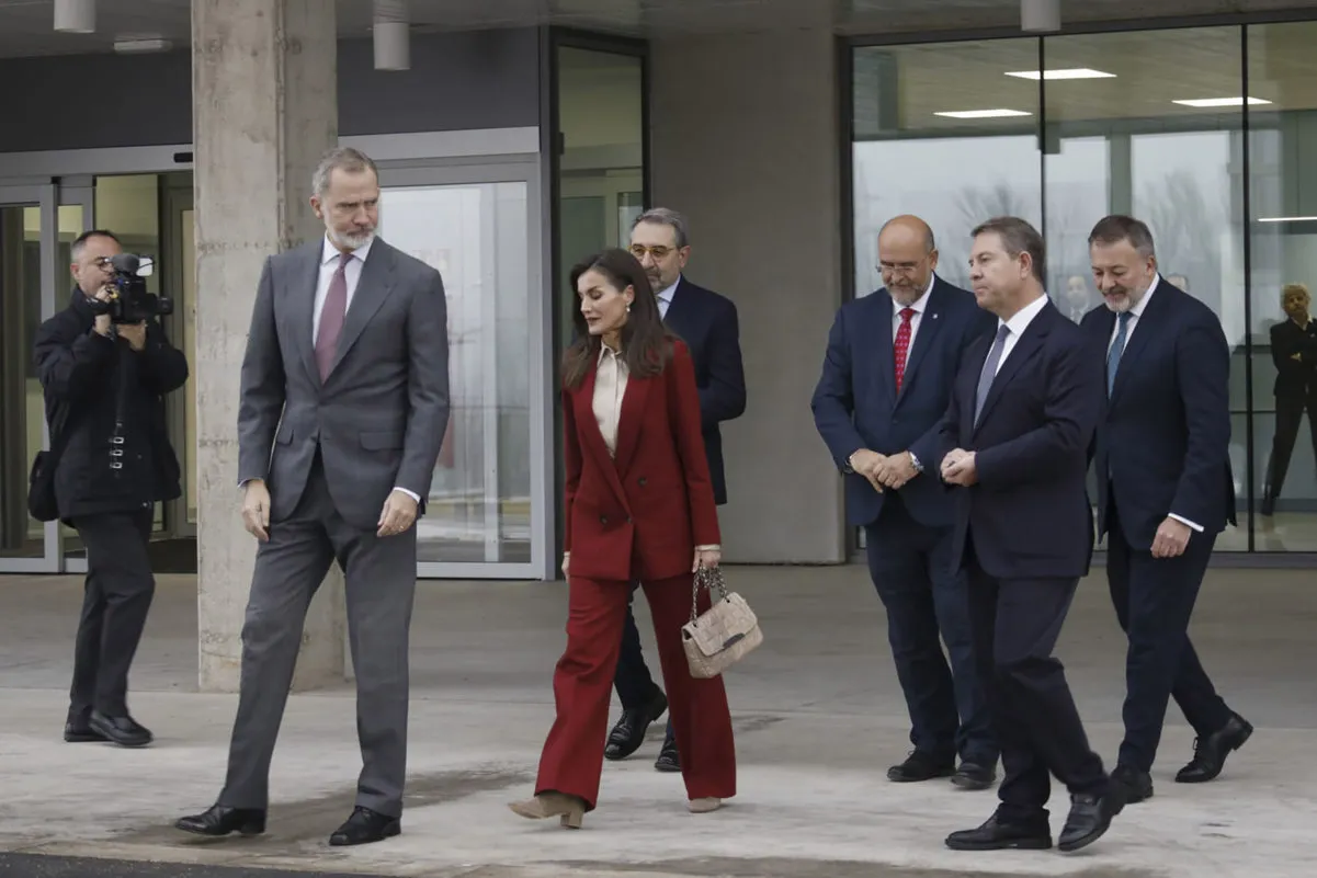 Los reyes Felipe y Letizia en Cuenca.