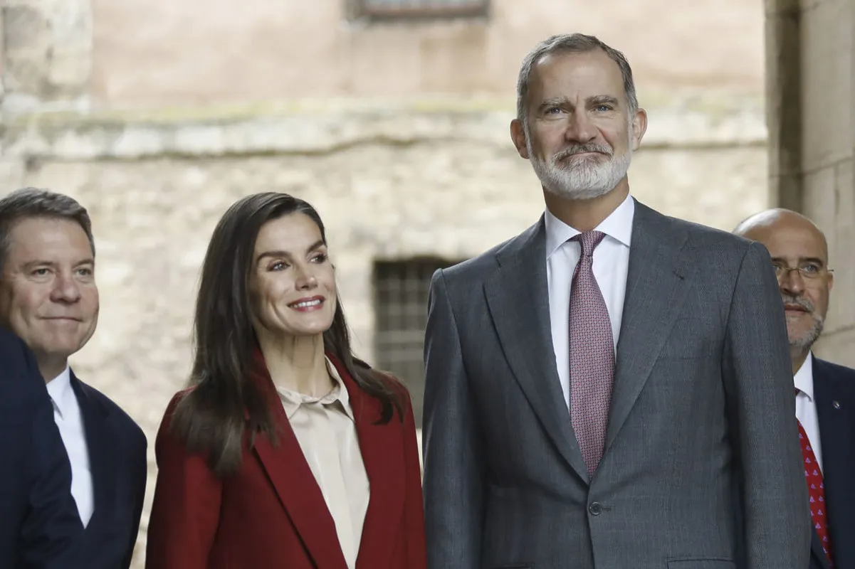 Los reyes Felipe y Letizia en Cuenca.