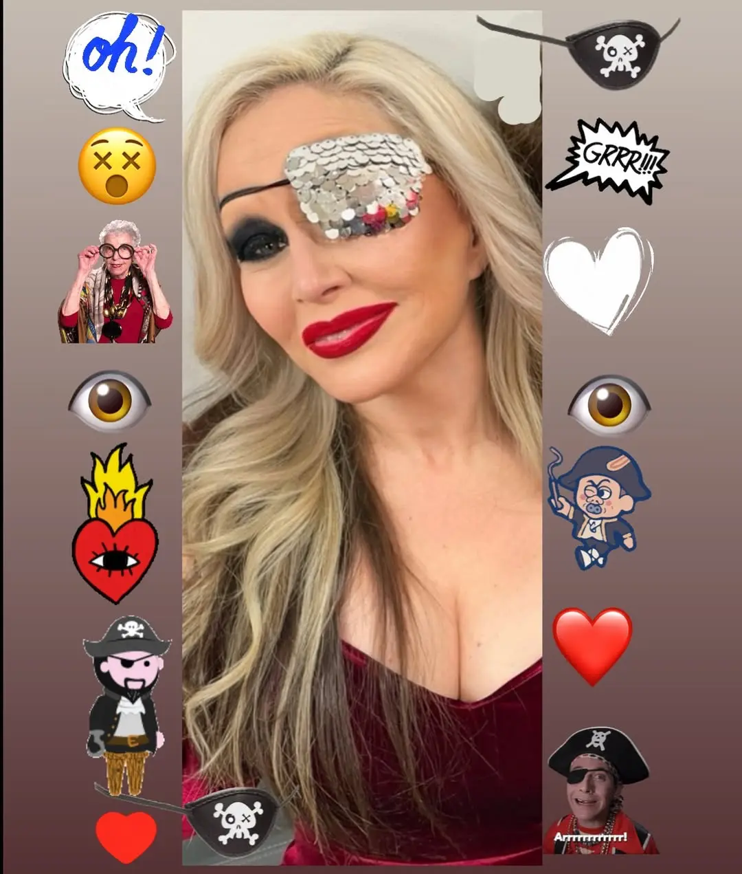 Una publicación de Instagram del perfil de Alaska.