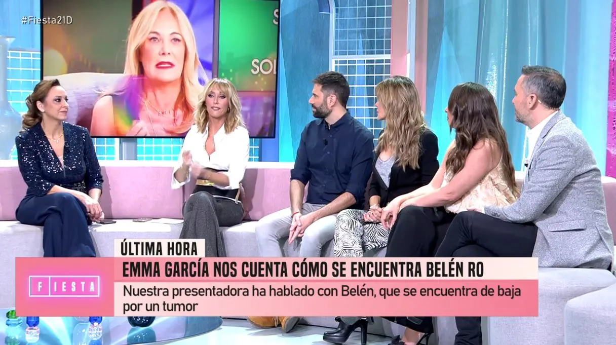 Emma García habla sobre los tratamientos de Belén Rodríguez, enferma de cáncer.