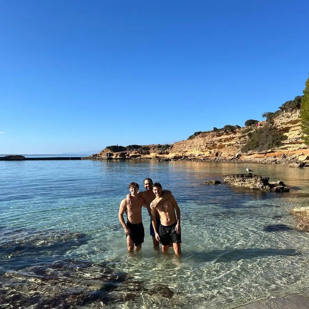 Rafa Nadal y Mery Perelló.