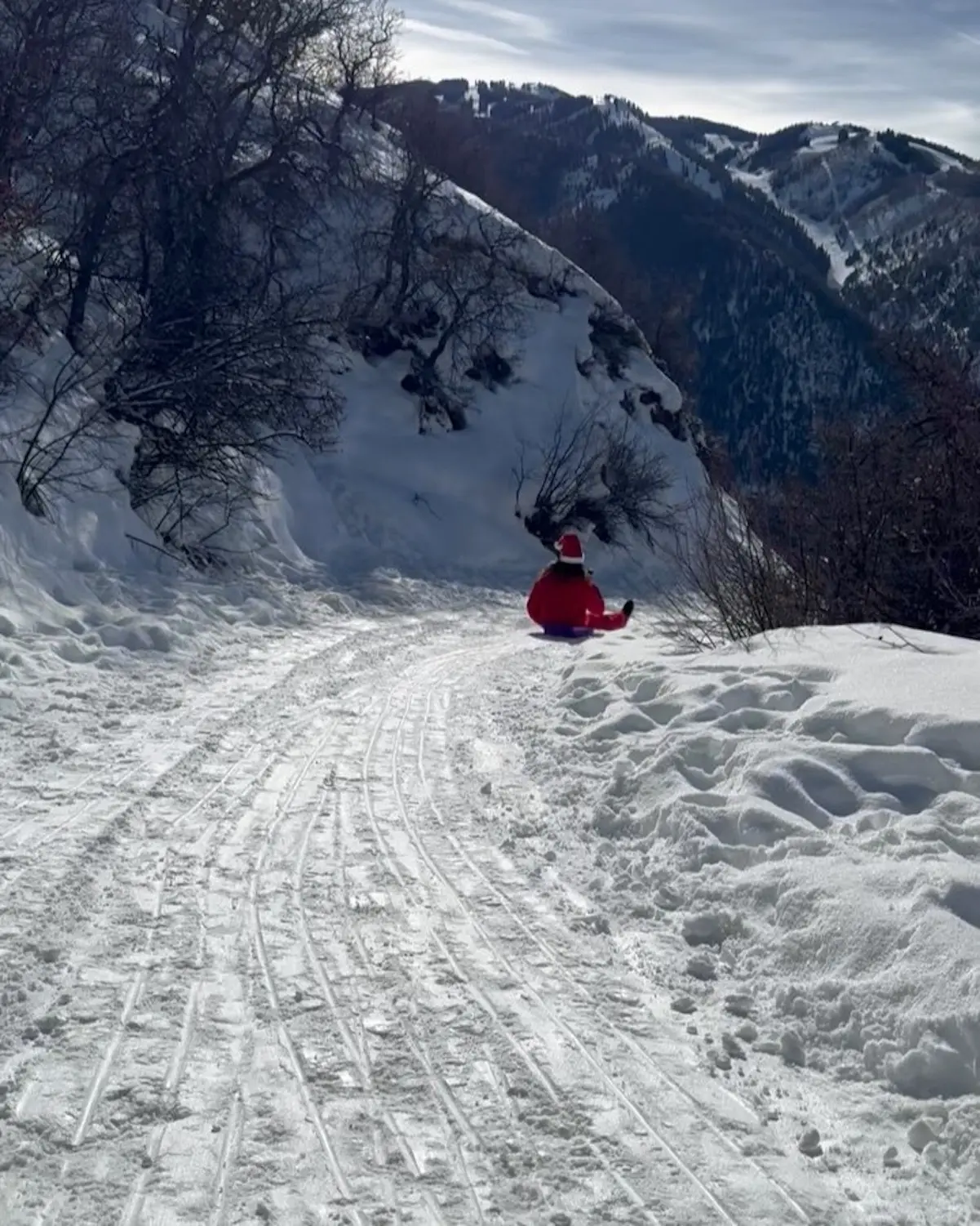 Heidi Klum viaje Nieve