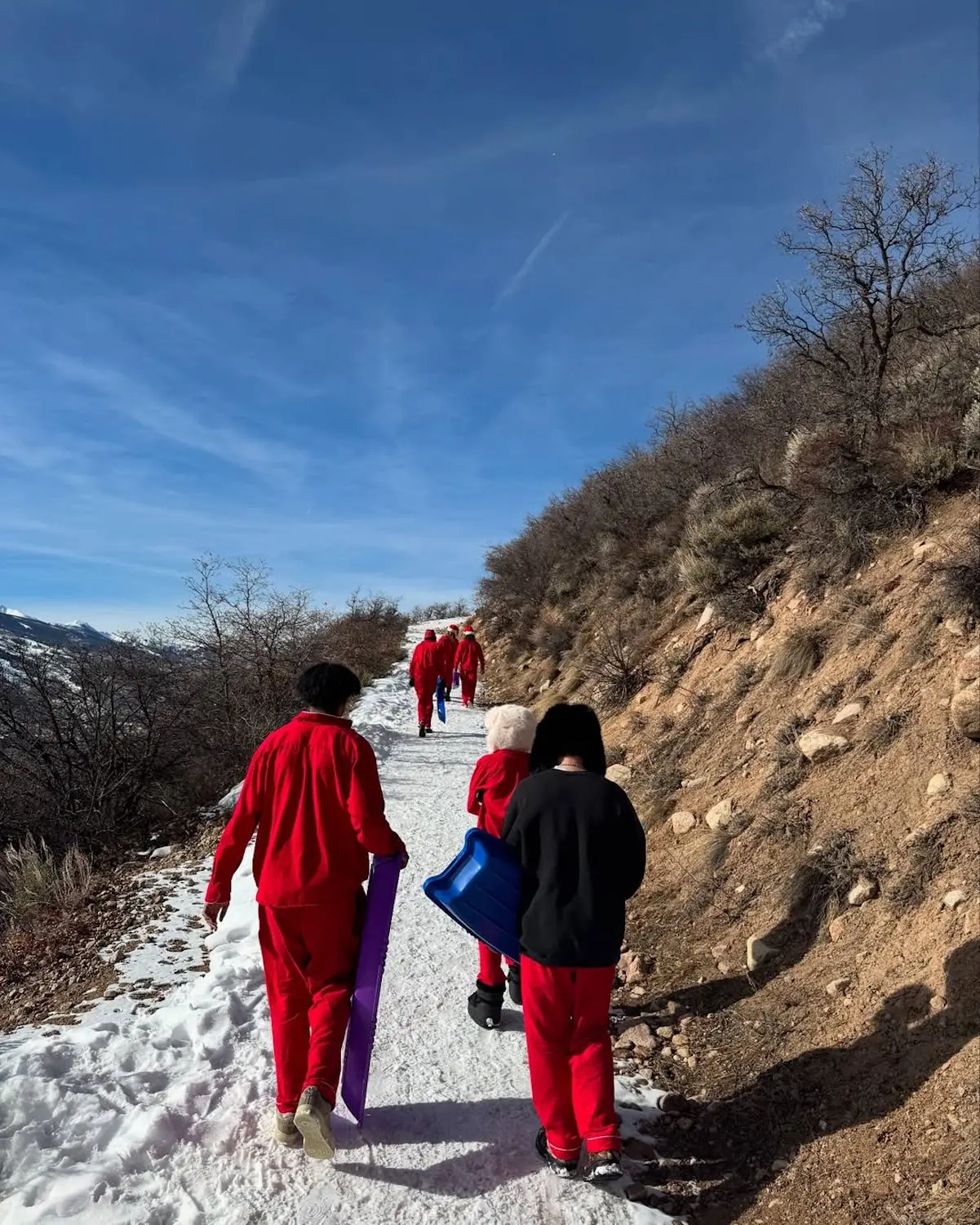 Heidi Klum viaje Nieve