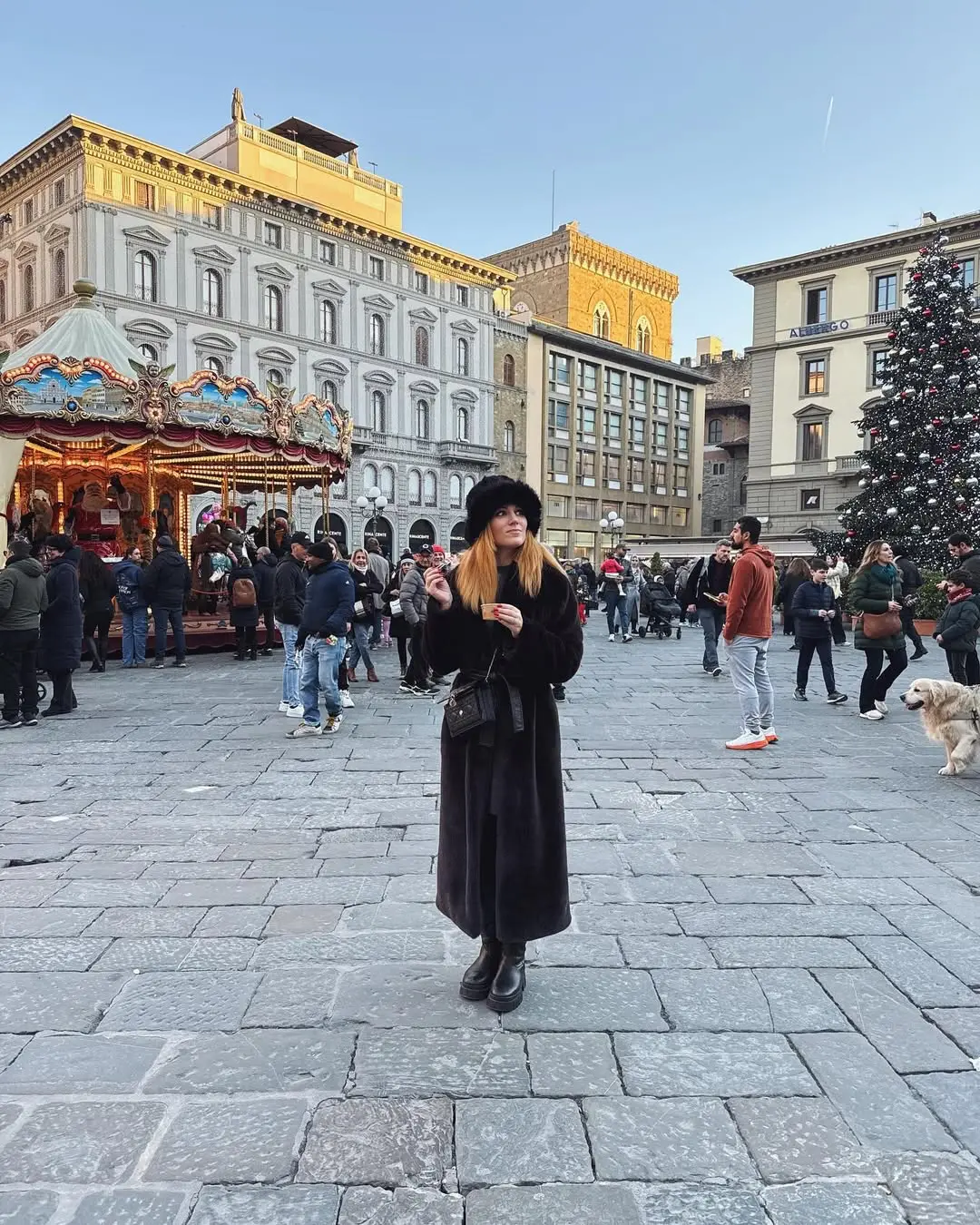 Edurne en Florencia.