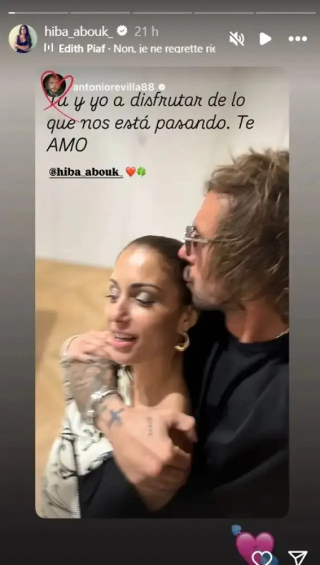 Hiba Abouk y Antonio Revilla: Sus primeras Navidades juntos