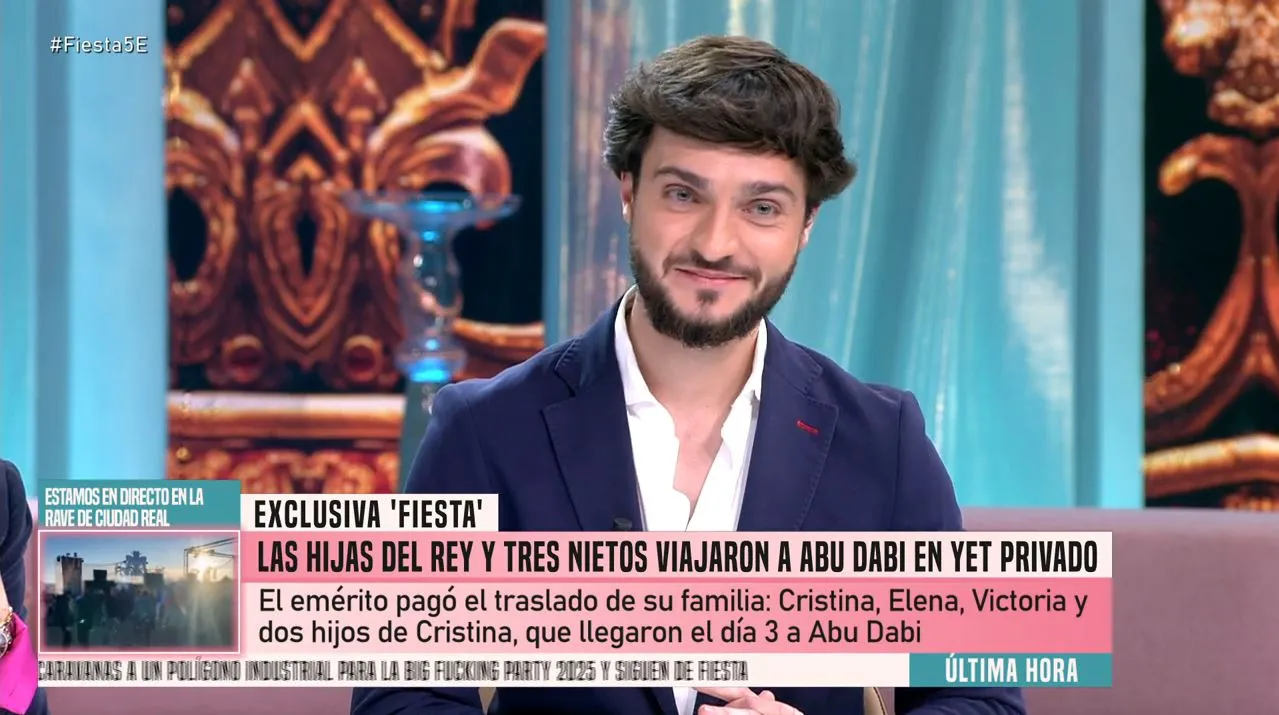 En 'Fiesta' hablan de la bronca de Victoria Federica en Barajas.