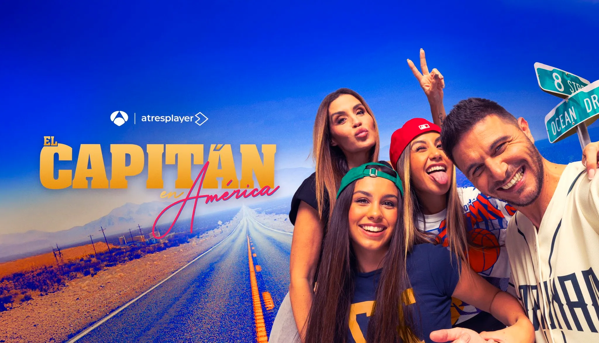 Imagen promocional de Capitán América, el programa de Joaquín y su familia