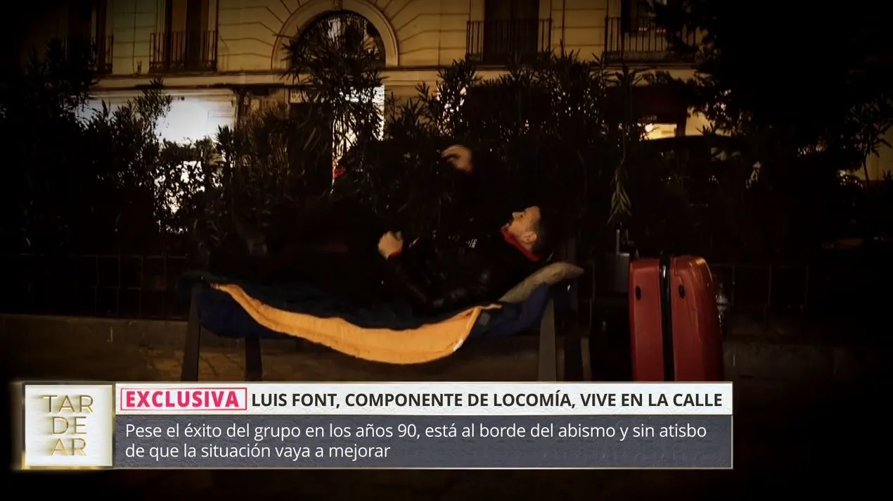 En 'TardeAR' muestran cómo vive en la calle Luis Font, de Locomía.