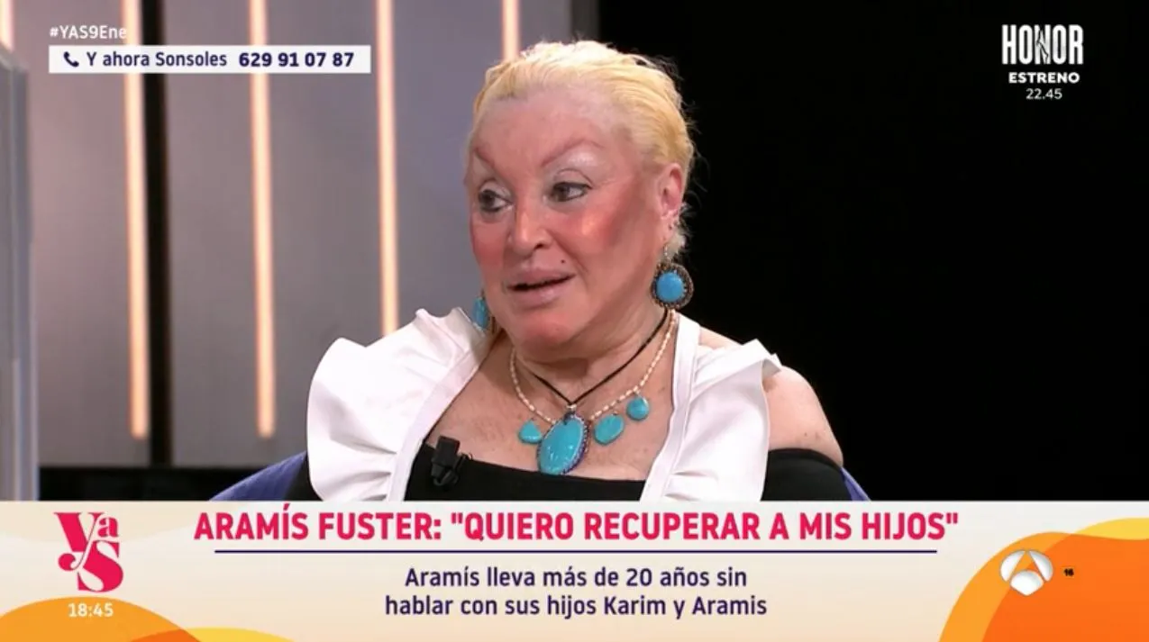 Aramís Fuster en ' Y ahora, Sonsoles'.