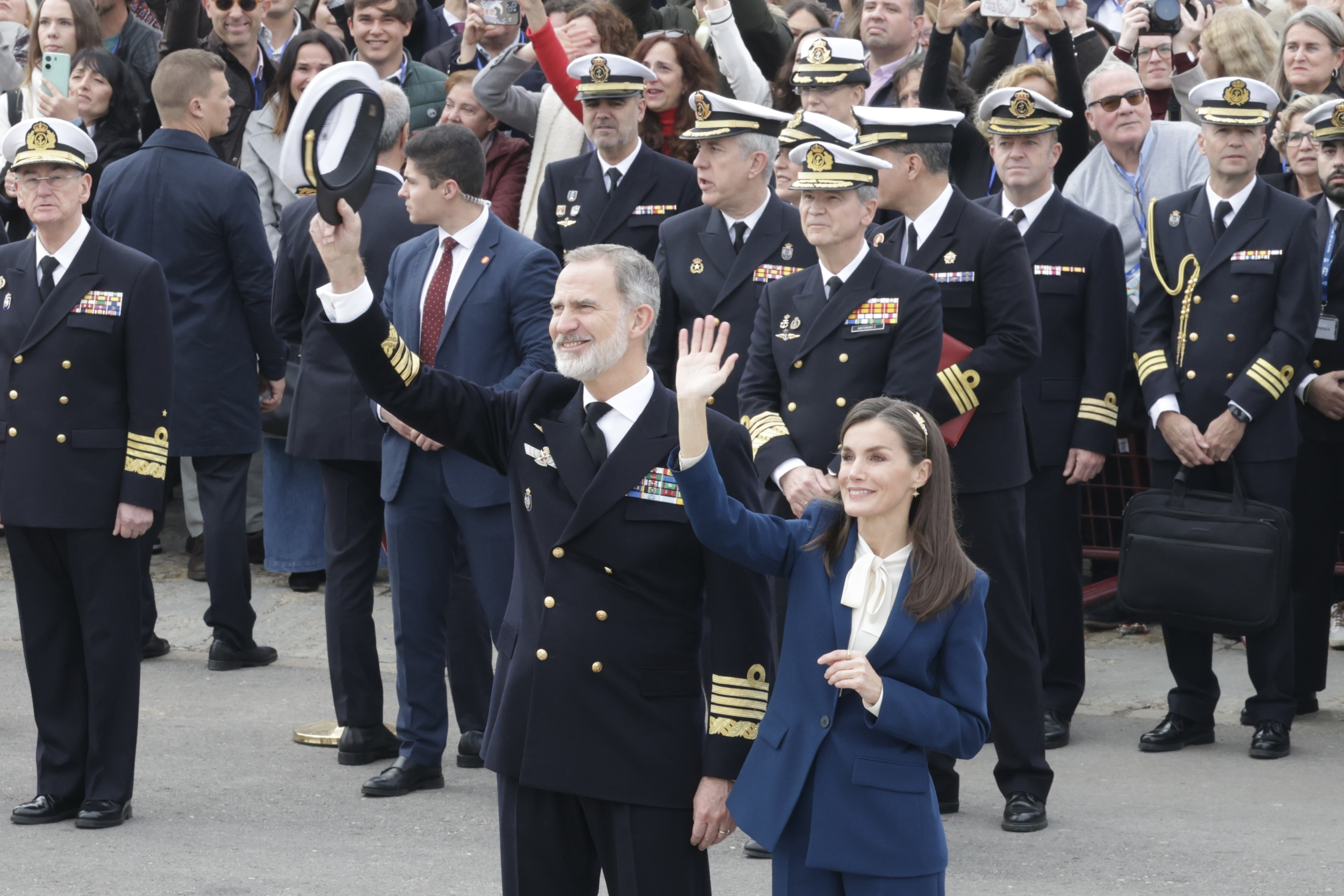 Leonor: lo que no se vio de su emotiva despedida con sus padres