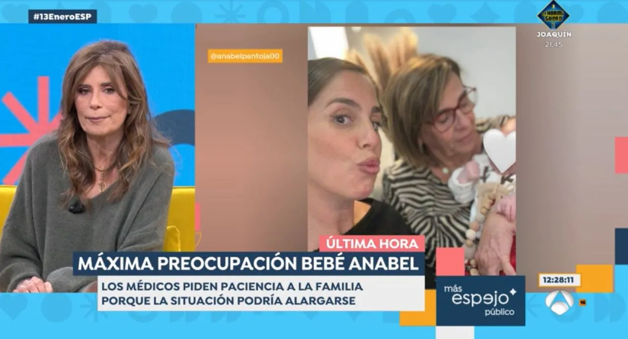 En 'Espejo público' hablan de la salud de la hija de Anabel Pantoja.