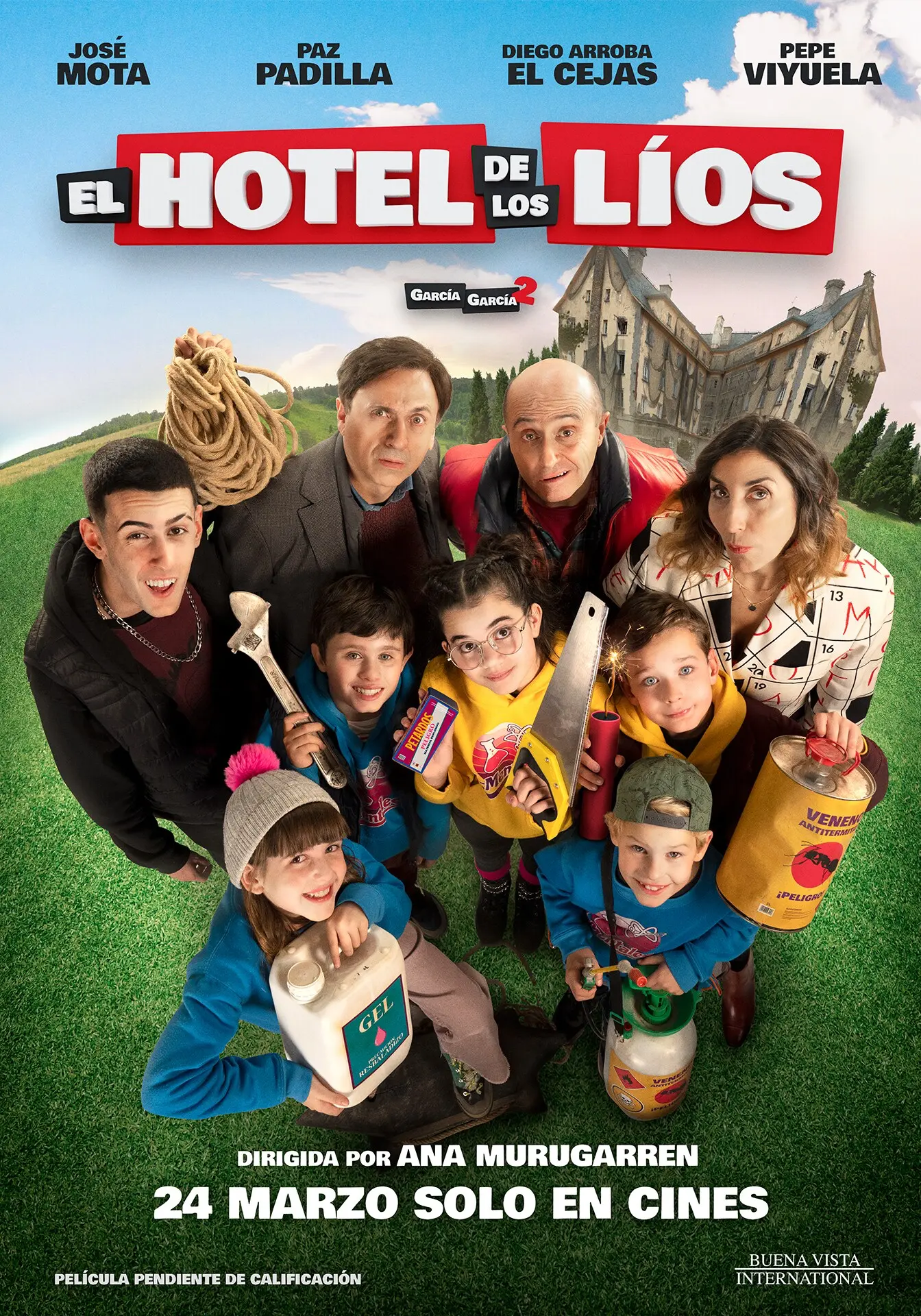 Póster de la película ‘El Hotel de los líos. García y García 2’.