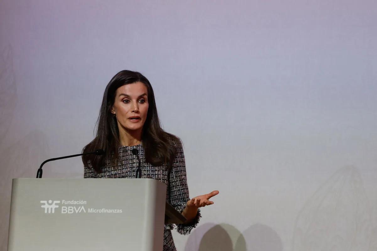 La reina Letizia participa en el acto de la Fundación Microfinanzas BBVA sobre 'Semillas para un futuro sostenible