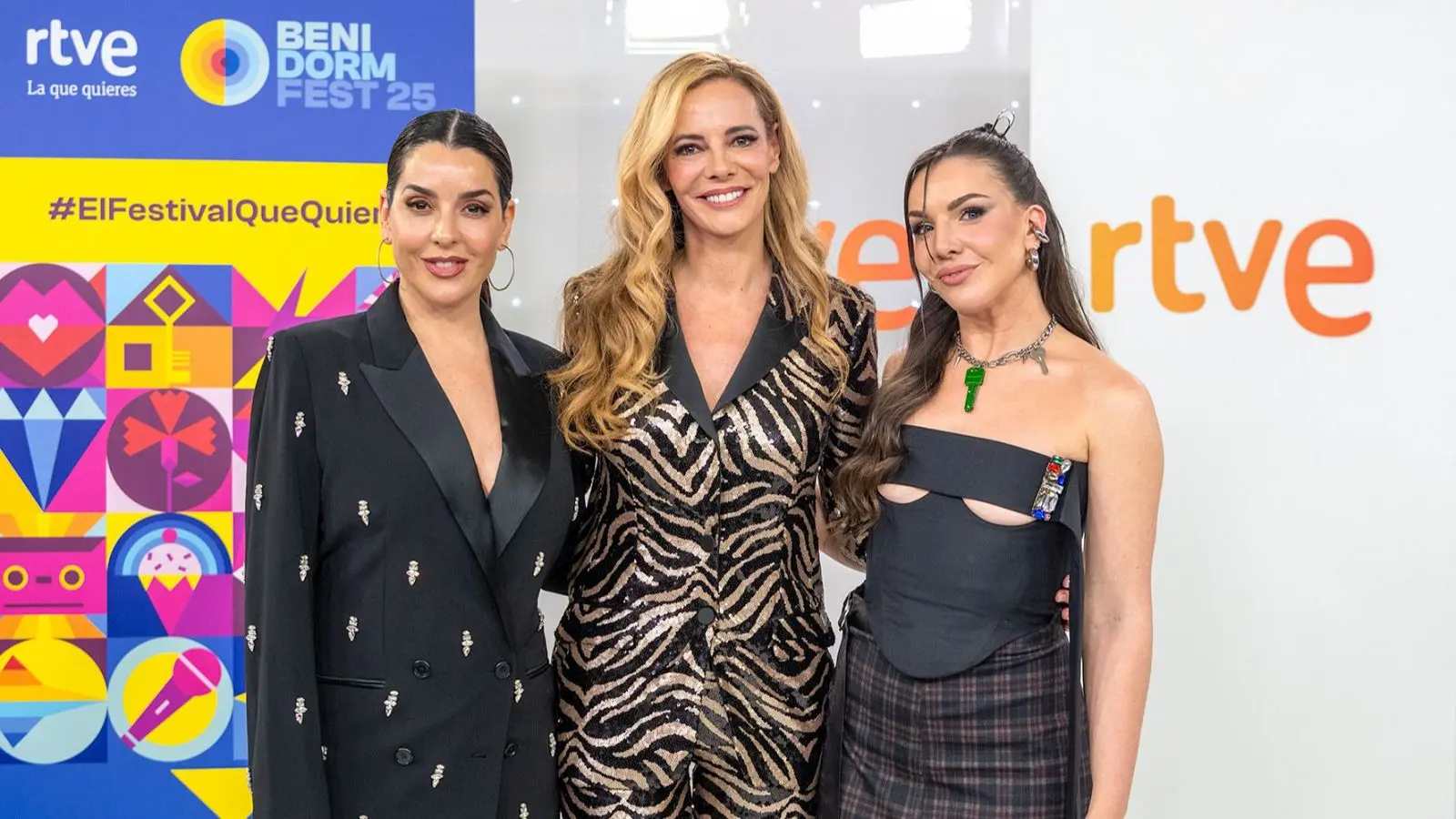 Paula Vázquez, Ruth Lorenzo e Inés Hernand.