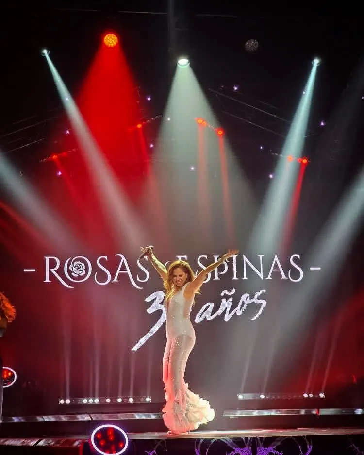 Pastora Soler en su gira Rosas y espinas