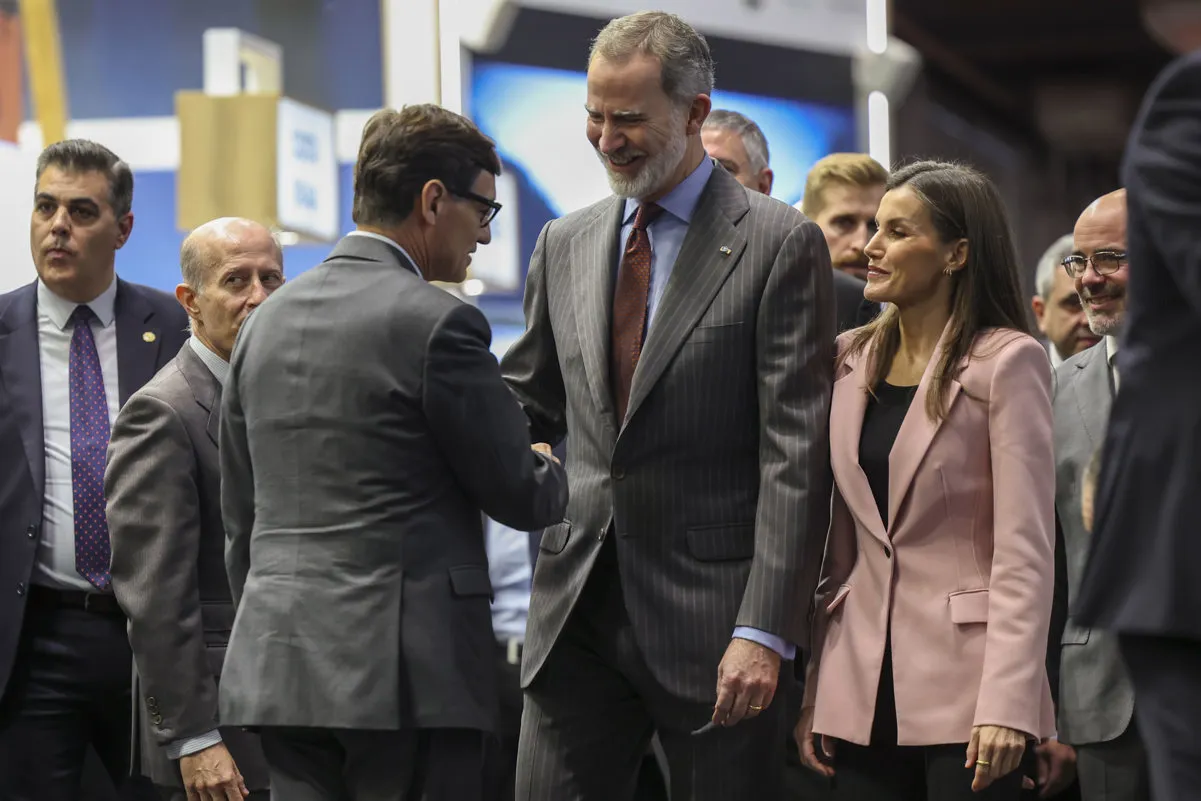 Felipe y Letizia en FITUR.