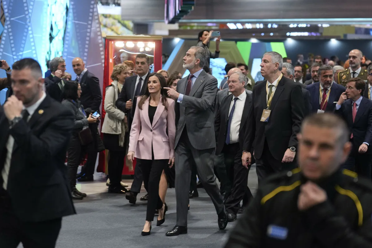 Felipe y Letizia en FITUR.