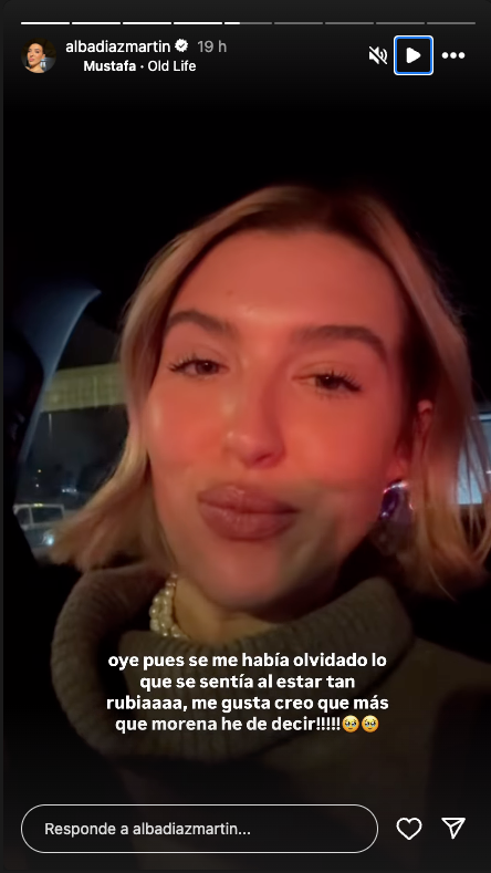 Alba Díaz sorprende con su increíble cambio de look