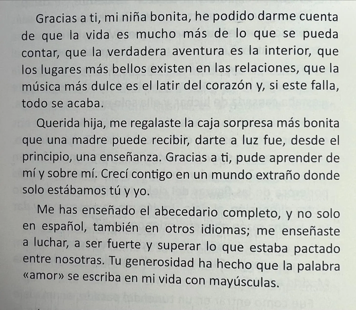 Lucía Bosé recuerda a su hija, Bimba.