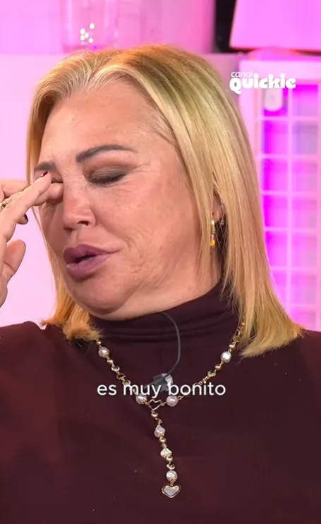 Belén Esteban llorando en Ni que fuéramos hablando de la hija de Anabel Pantoja